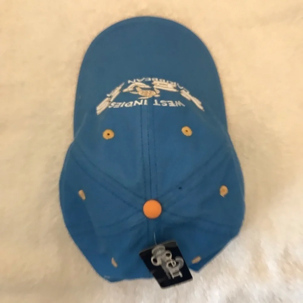 Gear for Sports for West Indies NEVIS Adjustable Blue Travel Beach Baseball Cap